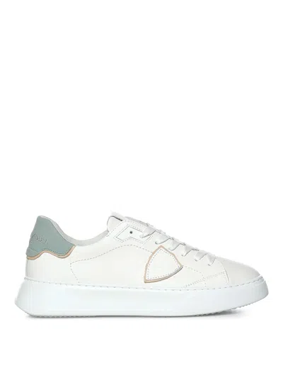 Philippe Model Triangle-patch Sneakers In Multi
