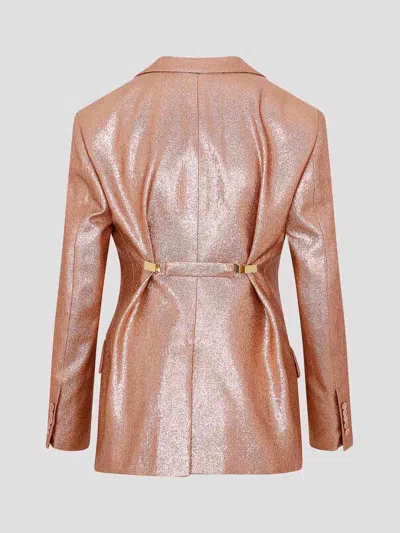 Tom Ford Powder Pink Tailored Jacket In Multi