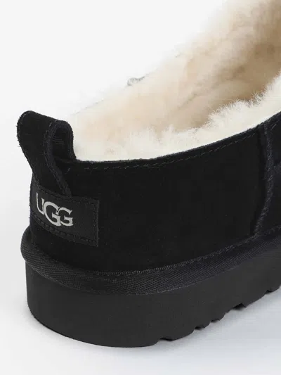 Ugg Classic Micro Boots In Black
