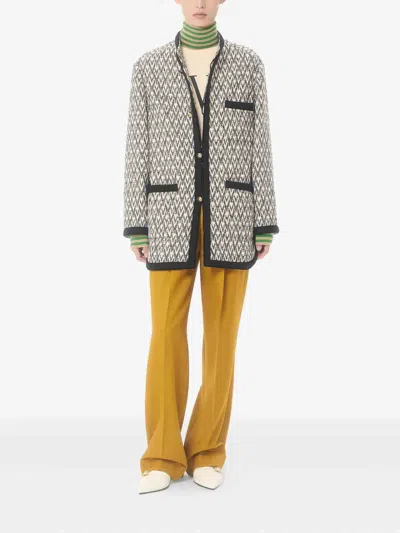 Valentino Garavani  Cotton T-shirt With Made In  Print In Nude
