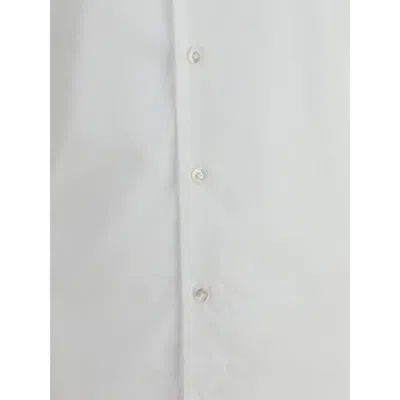 Finamore 1925 Timeless White Button-down Shirt With Structured Collar In White