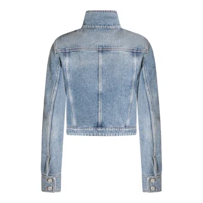 Courrèges Reedition Denim Jacket In Blue