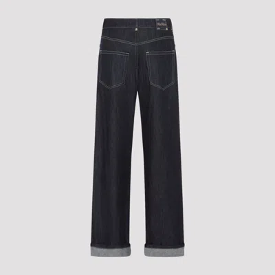 Max Mara's Jeans Blue In Blue