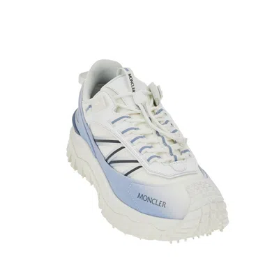 Moncler Trailgrip Sneakers In Technical Fabric And Mesh With Side Lettering Logo In Multi