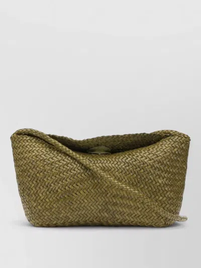 Dragon Diffusion Shoulder Bag Braided Handles Rectangular Shape