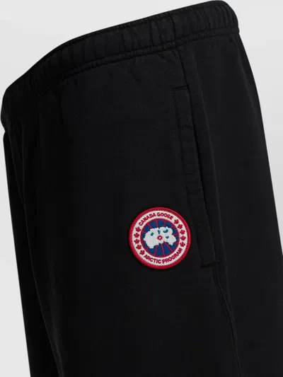 Canada Goose Tailored Trousers Featuring Practical Side Pockets In Black
