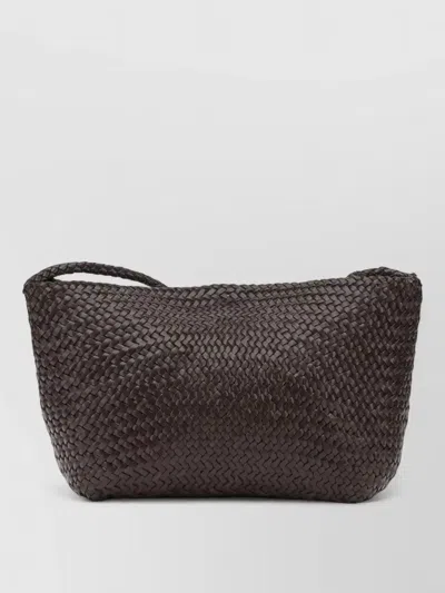 Dragon Diffusion Woven Texture Shoulder Bag Single Strap