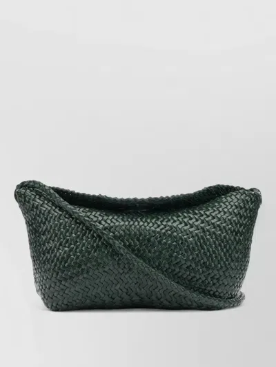 Dragon Diffusion Rectangular Shoulder Bag Woven Texture Strap