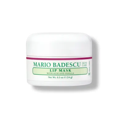 Mario Badescu Lip Mask With Acai And Vanilla In White