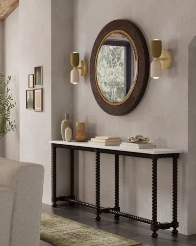 Sarreid Barley Console Table In Black