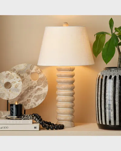 Jamie Young Abacus Table Lamp In Brown