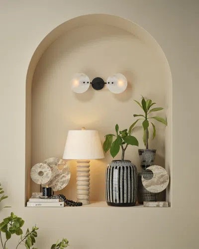Jamie Young Abacus Table Lamp In Brown