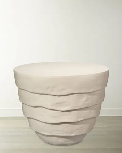 Jamie Young Concentric Side Table In Neutral