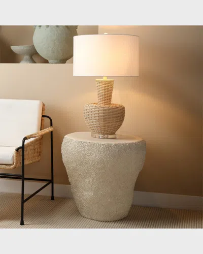 Jamie Young Large Uni Side Table In Neutral