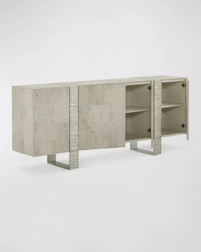 John-richard Collection Aether 4-door Sideboard In Neutral