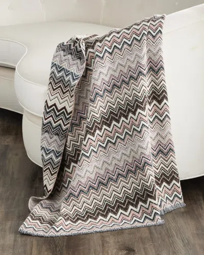 Missoni Forest Chevron Throw In Multi