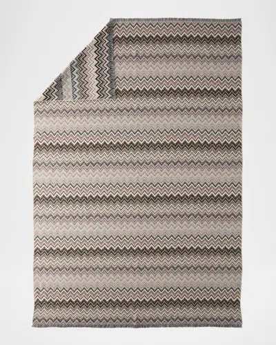 Missoni Forest Chevron Throw In Multi