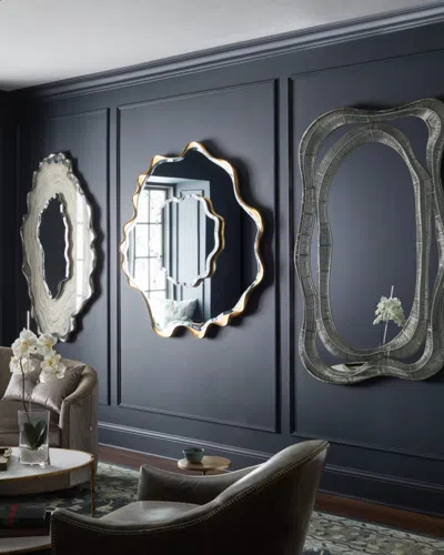 John-richard Collection Dirillo Mirror In Gold