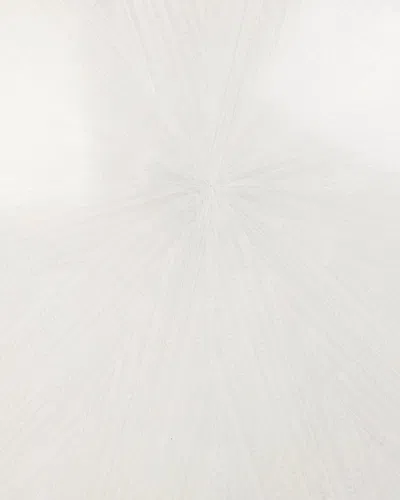 John-richard Collection Revolve Cocktail Table In White