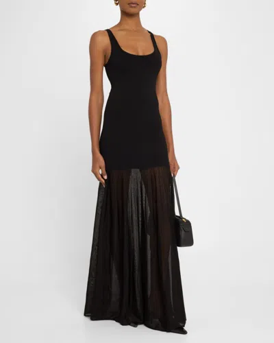 Totême Tank Dress For Evening Events In Black