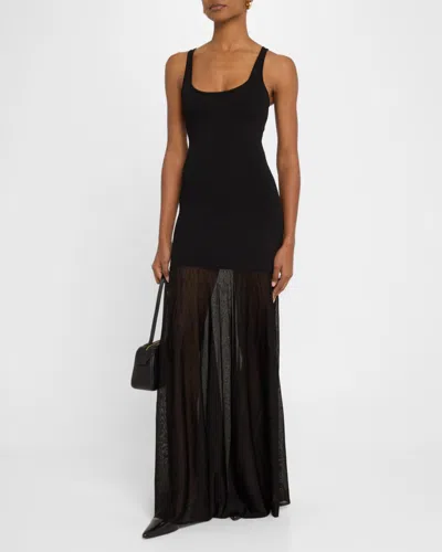 Totême Tank Dress For Evening Events In Black