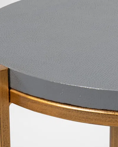 Sarreid Spence Side Table In Gray