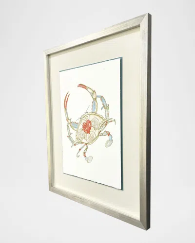 Paragon Decors Crab Celebration Ii Framed Giclee In Multi