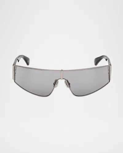 Max Mara Space Shield Sunglasses In Gray