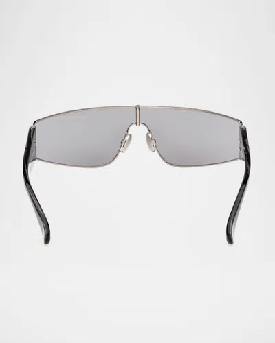 Max Mara Space Shield Sunglasses In Gray