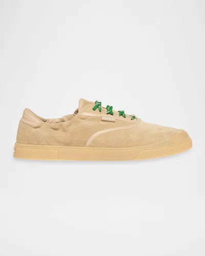 Moncler Biscuit Suede Vera Leisure Sneakers In Brown
