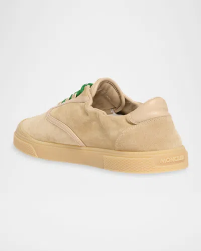Moncler Biscuit Suede Vera Leisure Sneakers In Brown