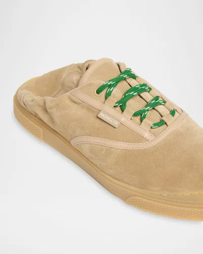 Moncler Biscuit Suede Vera Leisure Sneakers In Brown