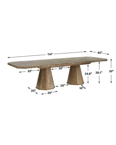 The Uttermost Co Caledon Dining Table