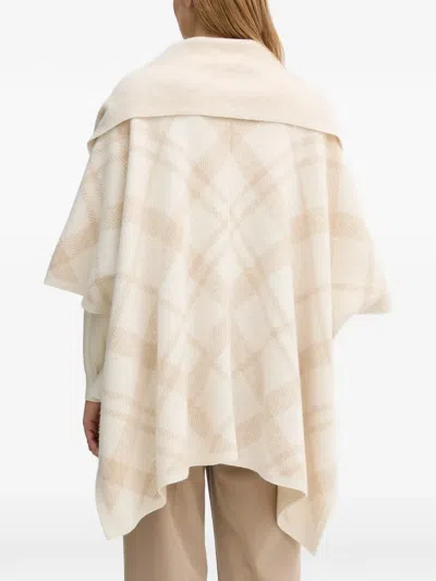 Barbour Vienna Plaid Button Cape In Multi