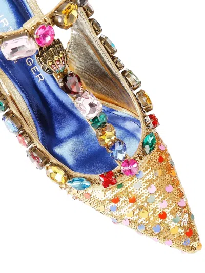 Kurt Geiger Sequin Embellished Pumps In Multi