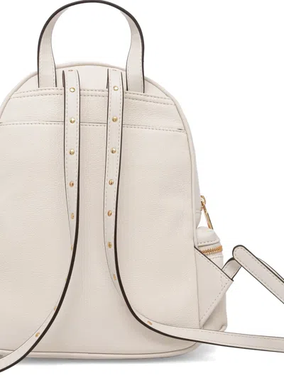 Liu •jo Logo-lettering Backpack In Neutral