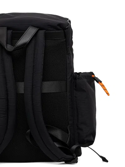 Armani Exchange Drawstring-fastening Backpack In Black