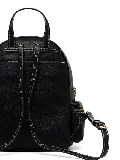 Liu •jo Versatile Backpack Featuring Multiple Pockets In Black