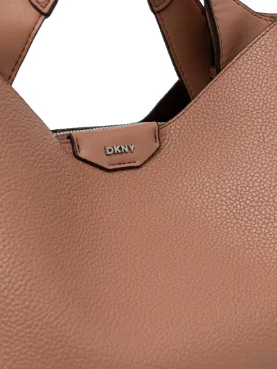 Dkny Willa Small Satchel Bag In Brown