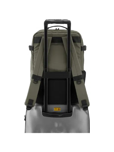 Crash Baggage Iconic Hard-shell Backpack In Green