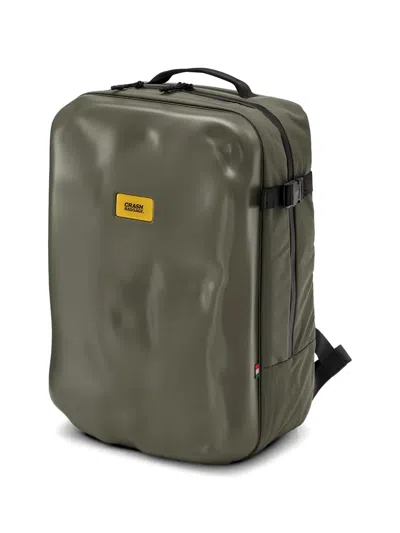 Crash Baggage Iconic Hard-shell Backpack In Green