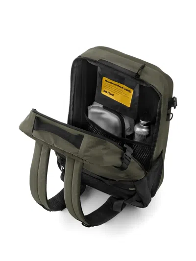 Crash Baggage Iconic Hard-shell Backpack In Green