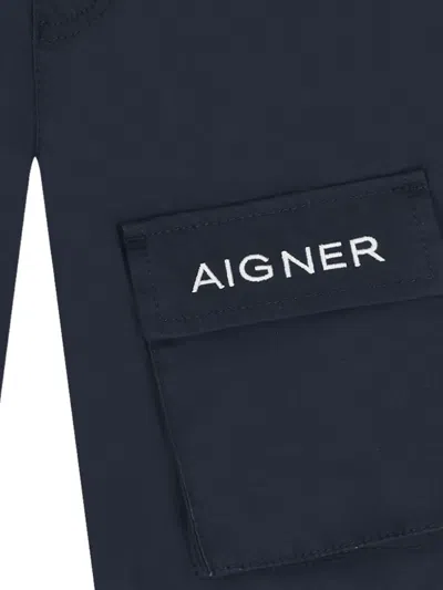 Aigner Pocket Drawstring Shorts In Multi