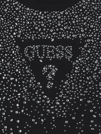 Guess Embellished T-shirt In Multi
