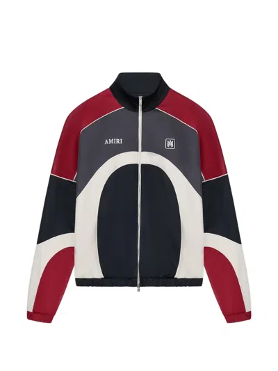 Amiri Multicolor Oversized Panel Track Jacket In Multi