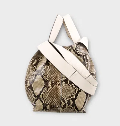 Loewe Patterned Shoulder Bag In Brown