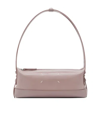 Maison Margiela Baguette Shoulder Bag Rectangular Adjustable Strap In Brown