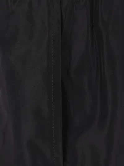 Aspesi Elasticated Skirt In Black