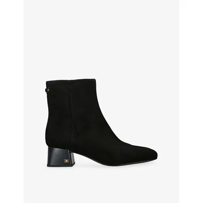 Sam Edelman Paige Ankle Bootie Black Suede