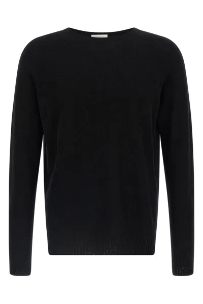Ma'ry'ya Black Spongy Effect Sweater In Black